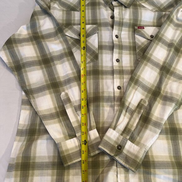 WRANGLER Lighweight Flannel Cotton Button Up Shirt NWT (Size XL) - Picture 5 of 5
